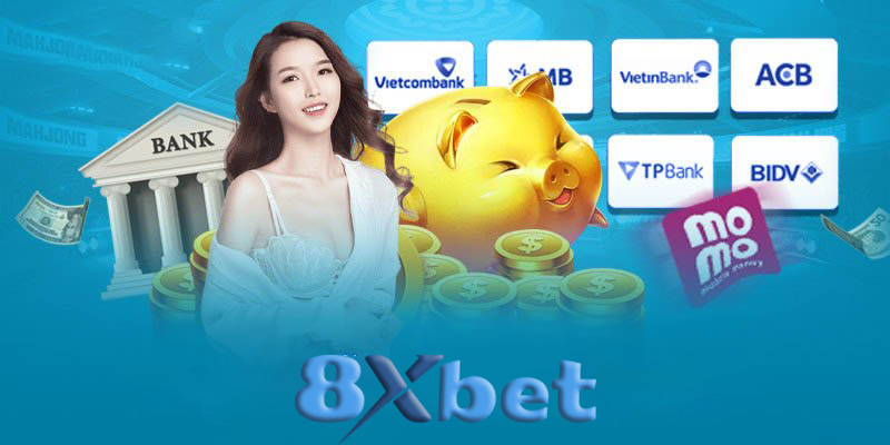 Các phương thức rút tiền tại 8xbet